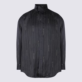 Balenciaga Black Viscose Shirt