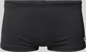 Emporio Armani Badehose mit Label-Patch in Black, Gr&ouml;&szlig;e XXL
