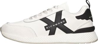 John Richmond Sneakers - Heren - Sneakers - Wit - 43 EU - Leer - Schoenen