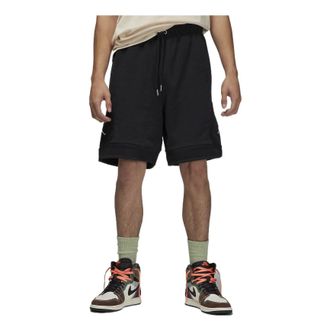 Nike Jordan Air Jordan Solid Color Straight Shorts Black DQ7472-010