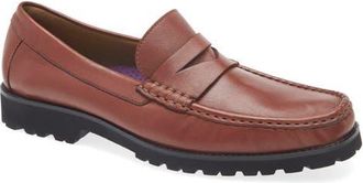 Robert Zur Dillon Penny Loafer in Luggage at Nordstrom, Size 11.5