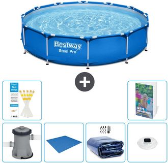 Bestway Piscina Bestway Steel Pro Redonda - 366x76 Cm - 7-piezas S272