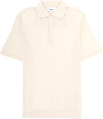 Lardini Off White Solid Polo