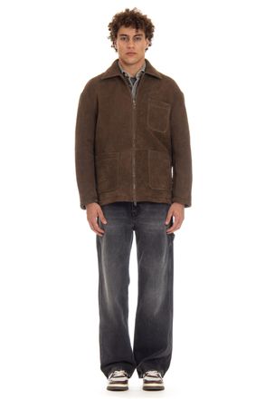 Salvatore Santoro Elephant Leather Work Jacket