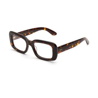 Retro Superfuture Glasses, unisex, Brown, Size: 52 MM Numero 148 Eyeglasses