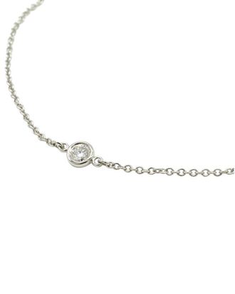 Tiffany & Co. Platinum Elsa Peretti By The Yard Bracelet (Authentic Pre-Loved)