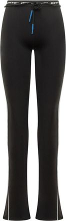 Off-white Black Skinny Drawstring Pants