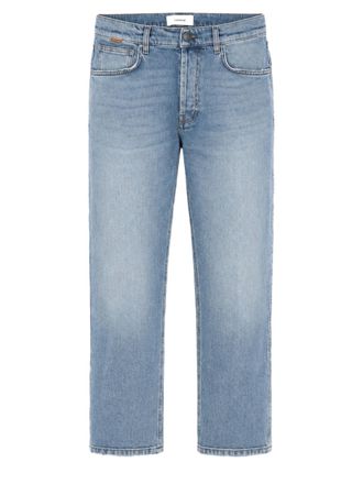 Lardini Straight-Leg Denim Trousers with Classic Five-Pocket Styling