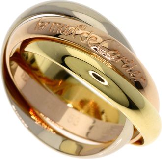 Cartier Yellow Gold (18K) Pink Gold (18K) White Gold (18K) Band Ring (Pre-Owned)