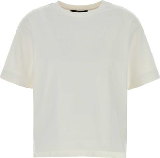 Weekend White Cotton Oversize Multid T Shirt