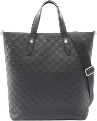 Louis Vuitton Pre-owned Tote Bags, male, Black, Size: ONE SIZE Pre-owned Vintage Tote Bag