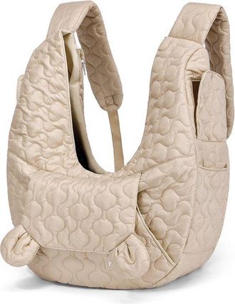 OEM Transport&iacute;n Para Perros, Bandolera Para Perros, Bolsa De Transporte Ajustable, Opciones De Transporte Frontal Y Trasero, Ligero Y C&oacute;modo, Caqui