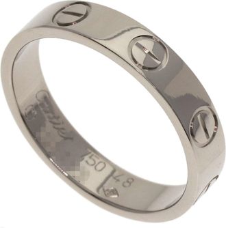 Cartier White Gold (18K) Band Ring (Pre-Owned)