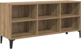 vidaXL Vidaxl - Gabinete de tv Marrón 69.5 x 30 x 50 cm Madera contrachapada