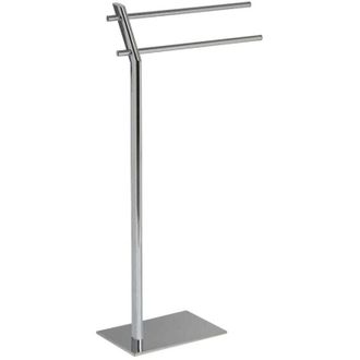 Andrea House Andrea House - Ba73148 Toallero De Pie Cl&aacute;sico De Metal - Ref: Ba73148