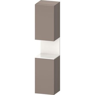 Duravit Qatego Armario Alto, Puerta Bisagra Izquierda, - Duravit