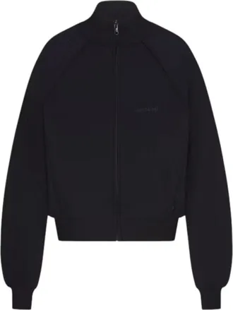 Nike (WMNS) Nike x SKIMS Matte Tricot Track Jacket Obsidian TPZUP3534-OBD