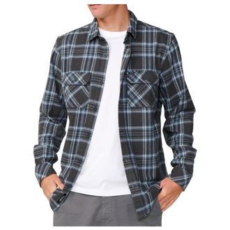 Rip Curl Griffin Flannel Shirt Hemd f&uuml;r Herren | grau
