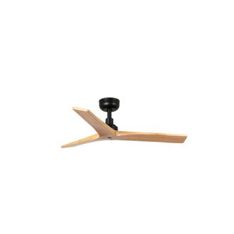 Faro Barcelona Ventilador sin luz madera de pino pino 92.5x92.5x24 cm