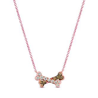 Le Vian Ladies Animal Story Necklaces set in 14K Strawberry Gold