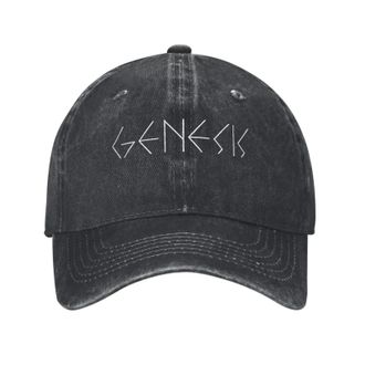 Generic Winter Hats Xmas Hats Genesis Logo 1970s Unisex Style Baseball Caps Distressed Washed Caps Hat Retro Outdoor Summer Adjustable Fit Snapback Cap Gift