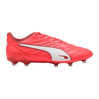 Puma Heren King Match Soft Ground Voetbalschoenen (Rood)