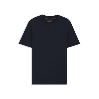 BOSS Regular-fit T-shirt in mercerized cotton