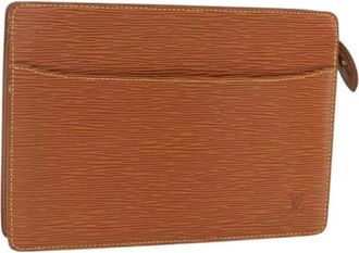 Louis Vuitton Pre-owned Clutches, female, Brown, Size: ONE SIZE Pre-owned Vintage Clutch