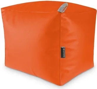 Happers Puff Cuadrado Polipiel Indoor Naranja Happers