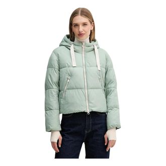 Geox Spherica Jacket - Dames - Winterjassen - Groen - L - Leer - Jassen