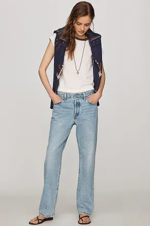 Levi's 501 90s High-Rise Straight-Leg Jeans