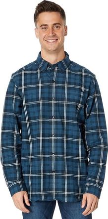 L.L.Bean LL Bean Mens Scotch Plaid Flannel Shirt - Swan