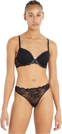 Calvin Klein Demi-kantbeha voor dames (Zwart)