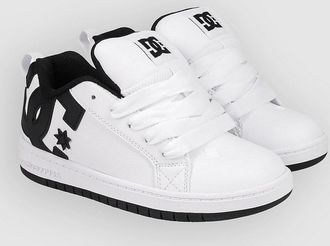 DC Court Graffik Kids Sneakers wit