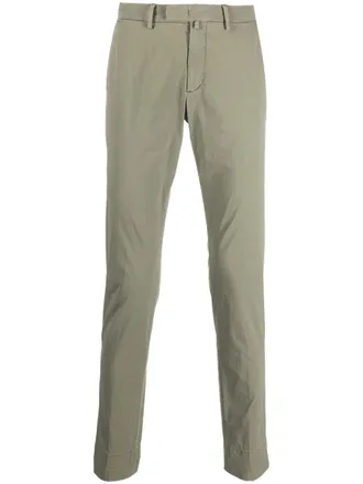 BRIGLIA 1949 slim-fit chino trousers - Green