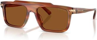 Michael Kors Boston Mk 2278U 403973 - Heren - Zonnebrillen - Bruin - 57 MM - Accessoires