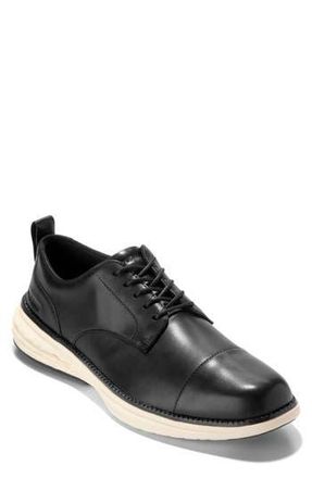 Cole Haan Grand Hurrion Cap Toe Derby in Black /Ivory at Nordstrom Rack, Size 11.5