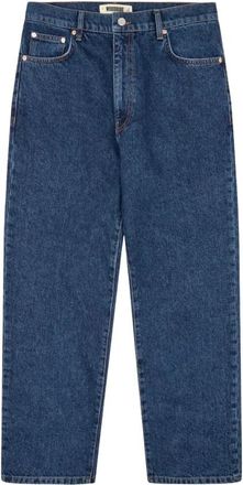Woodbird Straight Jeans - Heren - Regular Fit Jeans - Blauw - W33 - Katoen - Jeans