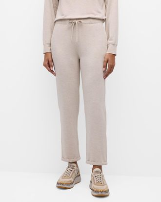 Majestic Filatures French Terry Cuffed Drawstring Pants