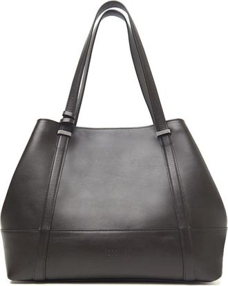 PESERICO Su&egrave;de Shopper - Dames - Shoppers - Bruin - ONE Size - Su&egrave;de - Tassen