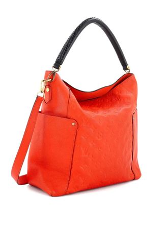Louis Vuitton Bagatelle Monogram Empreinte Leather hobo bag - Orange