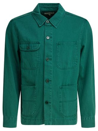 Alex Mill Work Overshirt Jacket Jackets And Coats Green