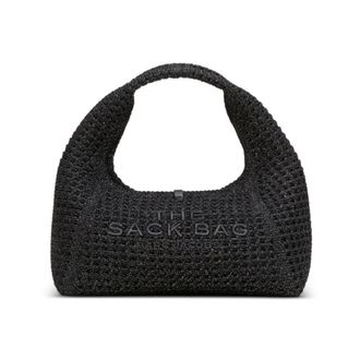 Marc Jacobs Mini The Crochet Sack Tote Bag - - Bags - Donna - Nero - ONE SIZE
