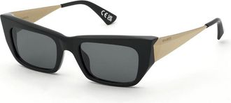 Nina Ricci SNR486 700Y Womens Sunglasses Black Size 52