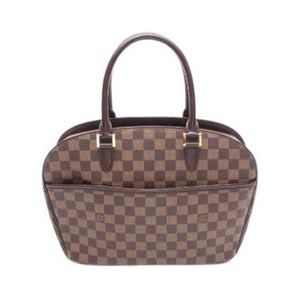 Louis Vuitton Pre-owned Handbags, female, Brown, Size: ONE SIZE Pre-owned Sarria Horizontal Damier Handbag