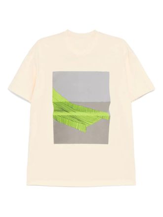 JNBY T-shirt met grafische print - Geel