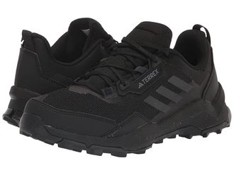 adidas Terrex AX4 Wide Hiking Shoes Mens Shoes Black/Carbon/Grey : 6.5 D - Medium, Textile/Synthetic