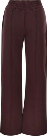 Dondup Wijde Pijpen Broek - Dames - Wijde Broeken - Rood - L - Katoen - Broeken