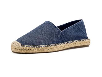 Polo Ralph Lauren Cevio Washed Canvas Espadrilles Mens Sandals Navy : 10.5 D - Medium, Cotton