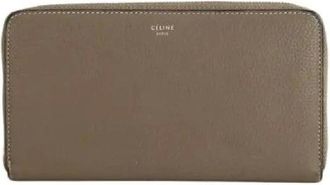 Celine Pre-owned Wallets, female, Brown, Size: ONE SIZE Pre-owned Wallet
